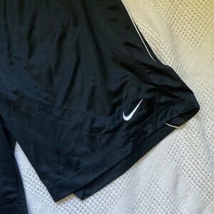 Men’s classic black Nike basketball shorts size XL